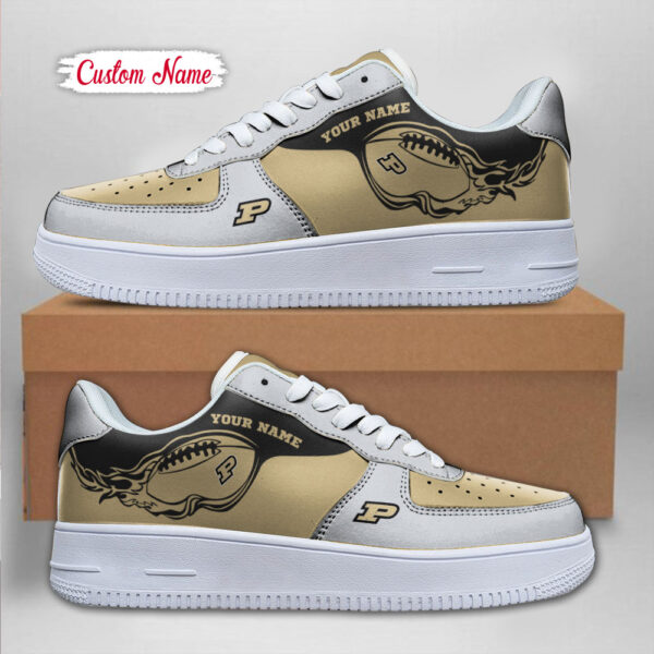 Tubopro Purdue Boilermakers NCAA Air Low-Top Sneakers Shoes For Men And Women - Image 2