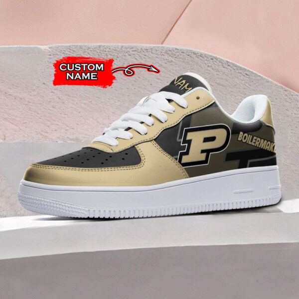 Tubopro Purdue Boilermakers NCAA Air Low-Top Sneakers Shoes For Men And Women - Image 2
