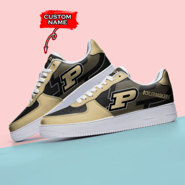 Tubopro Purdue Boilermakers NCAA Air Low-Top Sneakers Shoes For Men And Women - Image 3