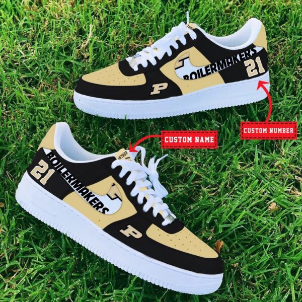 Tubopro Purdue Boilermakers NCAA Air Low-Top Sneakers Shoes For Men And Women