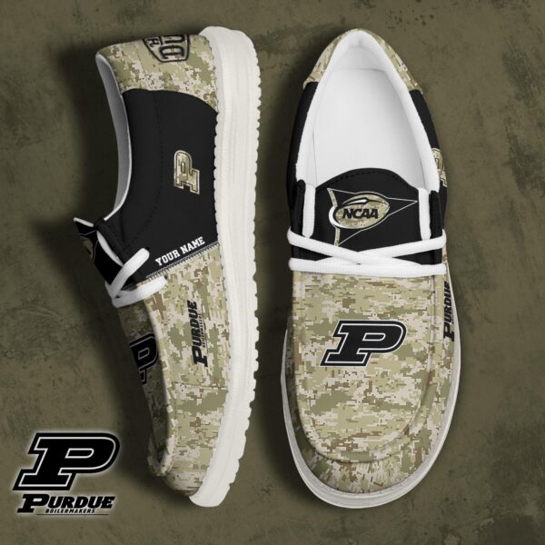 Tubopro Purdue Boilermakers Personalized Hey Dude Shoes For Men And Women