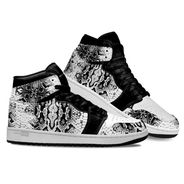 Tubopro Python Skin AJ1 High Sneakers Shoes For Men And Women - Image 3