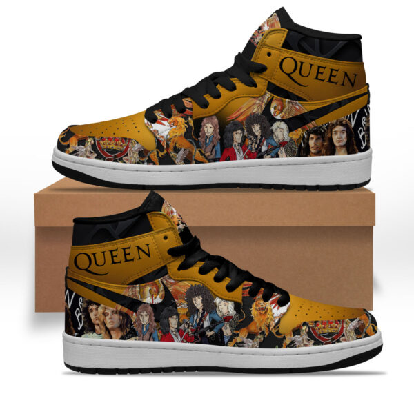 Tubopro Queen AJ1 High Sneakers Shoes For Men And Women - Image 2