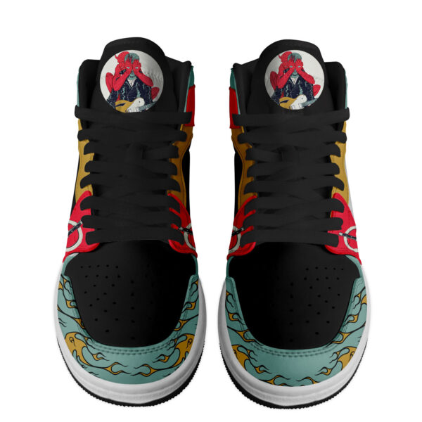 Tubopro Queens Of The Stone Age AJ1 High Sneakers Shoes For Men And Women - Image 3
