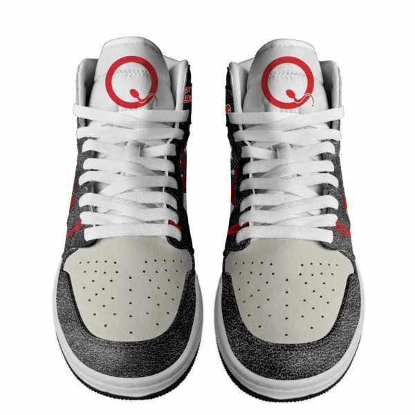 Tubopro Queens of the Stone Age AJ1 High Sneakers Shoes For Men And Women - Image 2