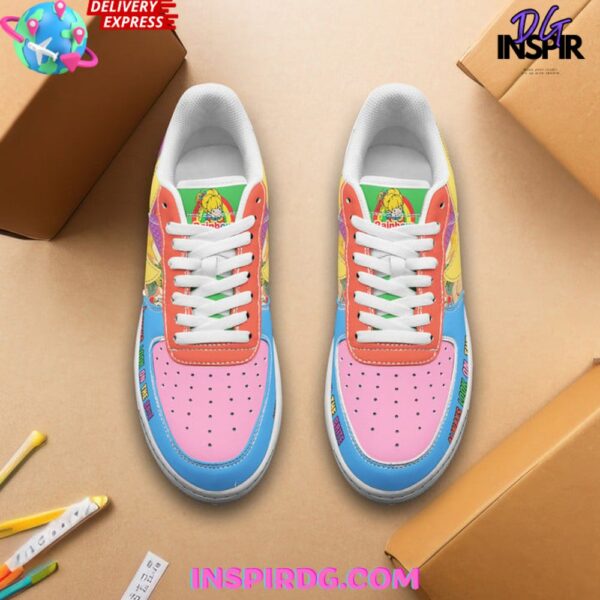 Tubopro Rainbow Brite Air Low-Top Sneakers Shoes For Men And Women - Image 2