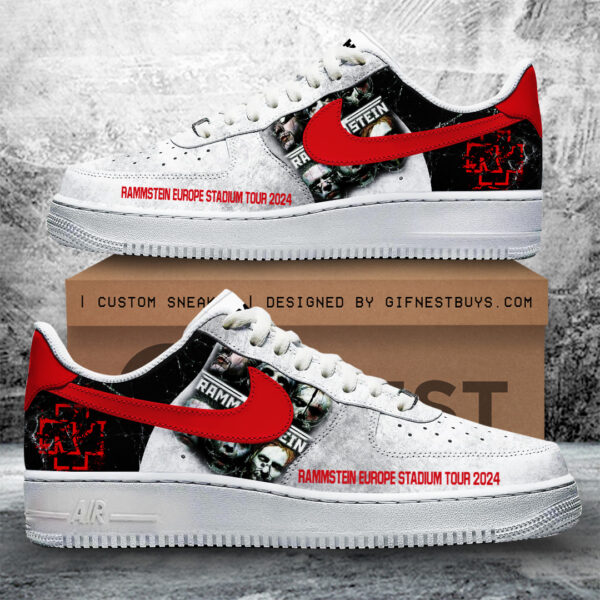 Tubopro Rammstein Air Low-Top Sneakers Shoes For Men And Women