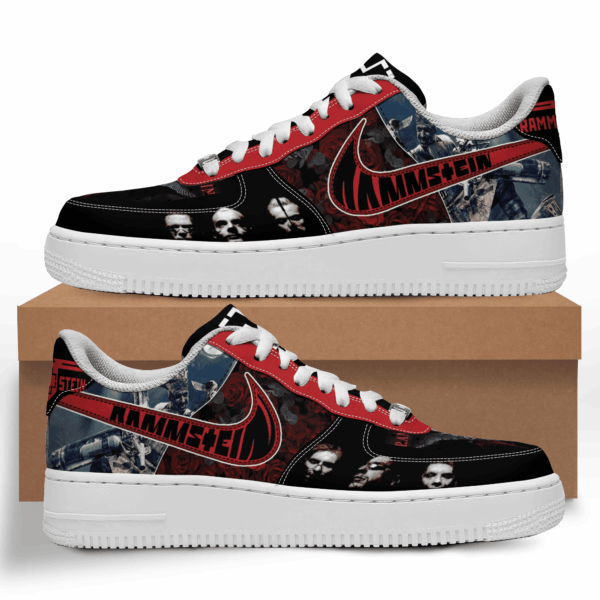 Tubopro Rammstein Air Low-Top Sneakers Shoes For Men And Women - Image 4