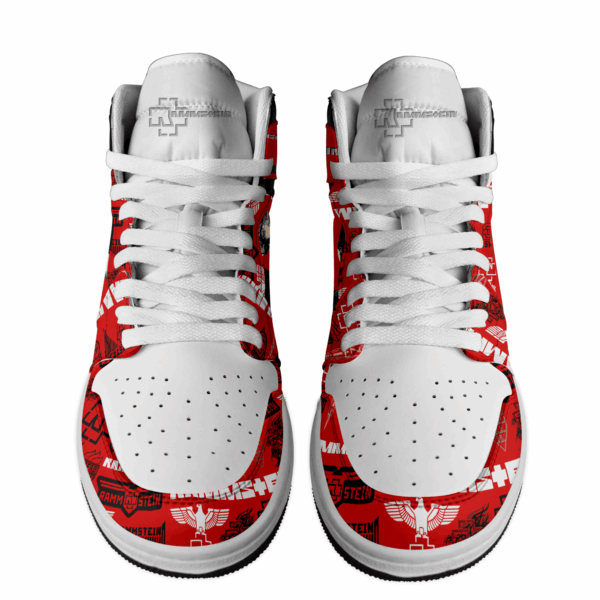 Tubopro Rammstein AJ1 High Sneakers Shoes For Men And Women - Image 2