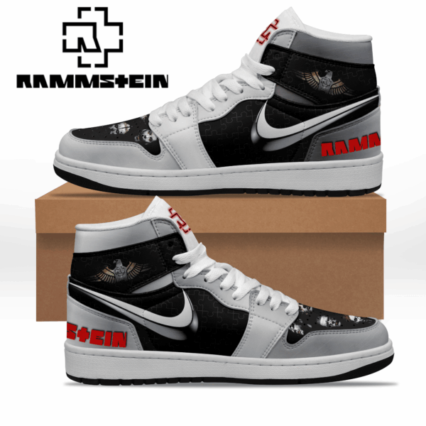 Tubopro Rammstein AJ1 High Sneakers Shoes For Men And Women