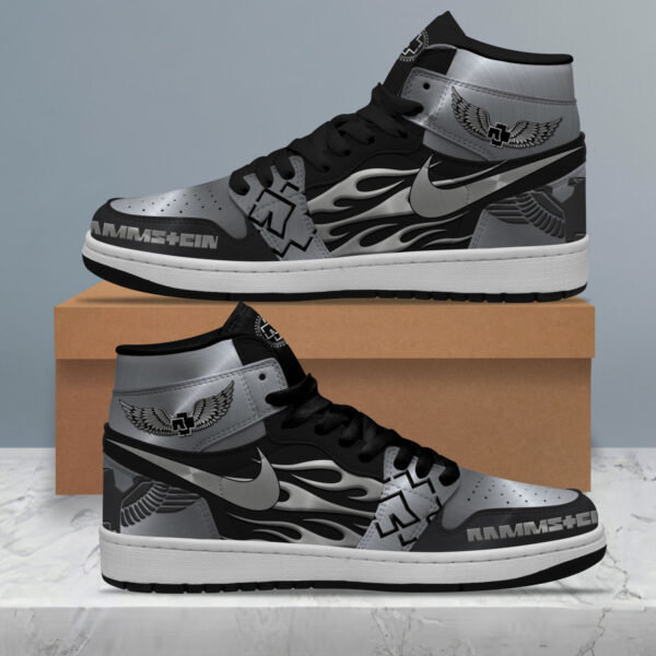 Tubopro Rammstein AJ1 High Sneakers Shoes For Men And Women