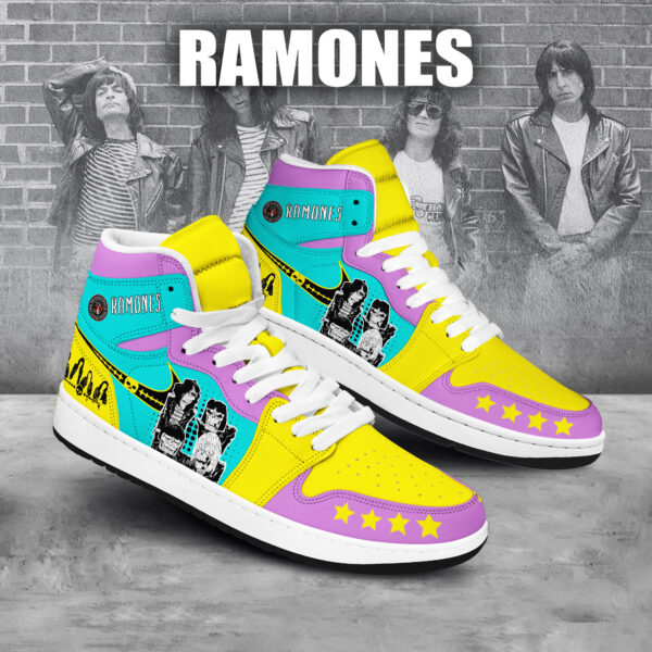 Tubopro Ramones AJ1 High Sneakers Shoes For Men And Women