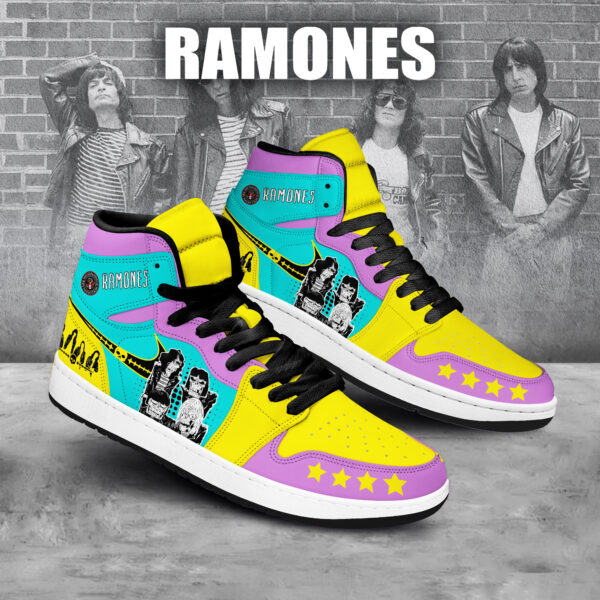 Tubopro Ramones AJ1 High Sneakers Shoes For Men And Women