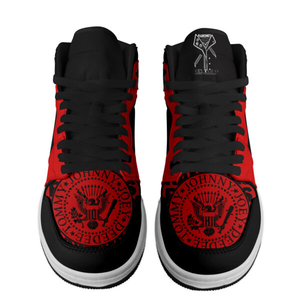 Tubopro Ramones AJ1 High Sneakers Shoes For Men And Women - Image 2