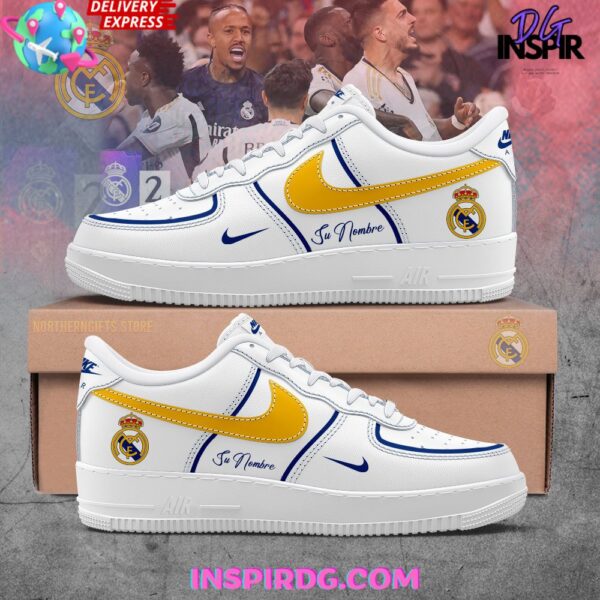 Tubopro Real Madrid Air Low-Top Sneakers Shoes For Men And Women