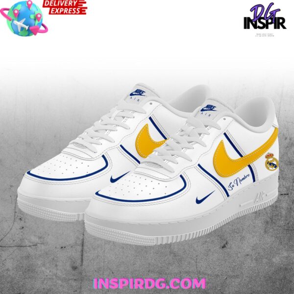 Tubopro Real Madrid Air Low-Top Sneakers Shoes For Men And Women - Image 2