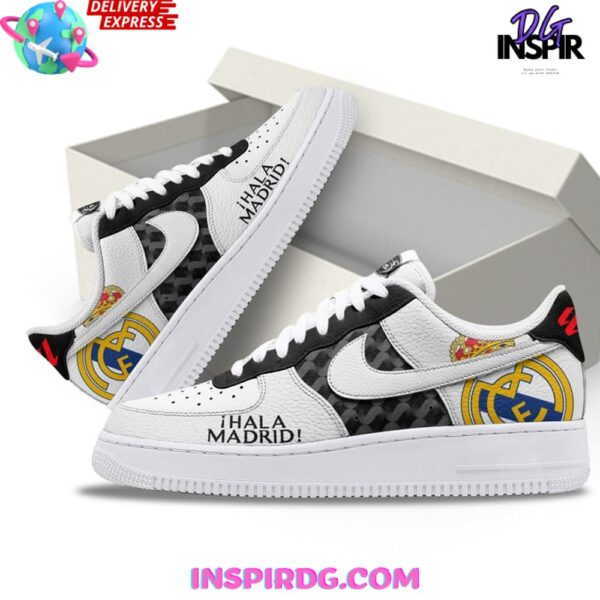 Tubopro Real Madrid Air Low-Top Sneakers Shoes For Men And Women - Image 2