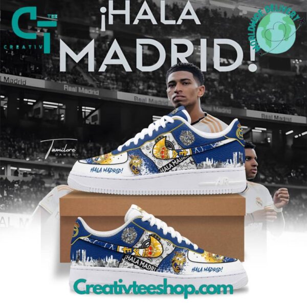 Tubopro Real Madrid Hala Madrid Air Low-Top Sneakers Shoes For Men And Women