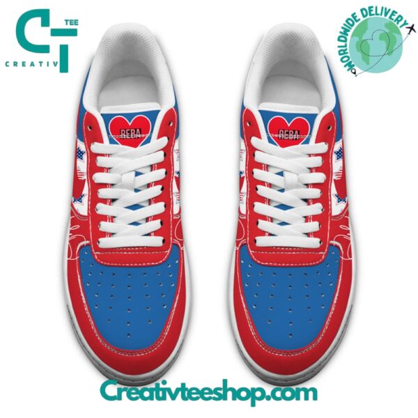 Tubopro Reba McEntire Air Low-Top Sneakers Shoes For Men And Women - Image 3