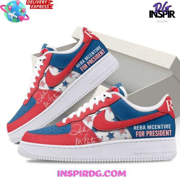 Tubopro Reba McEntire Air Low-Top Sneakers Shoes For Men And Women - Image 2