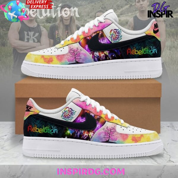 Tubopro Rebelution Good Vibes Air Low-Top Sneakers Shoes For Men And Women