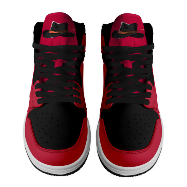 Tubopro Red Dead Redemption AJ1 High Sneakers Shoes For Men And Women - Image 2