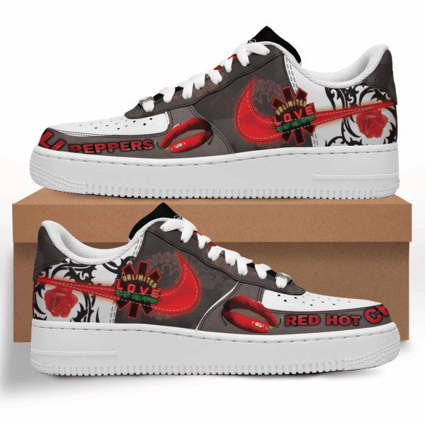 Tubopro Red Hot Chili Peppers Air Low-Top Sneakers Shoes For Men And Women - Image 6