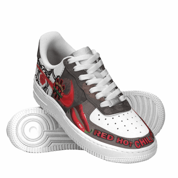Tubopro Red Hot Chili Peppers Air Low-Top Sneakers Shoes For Men And Women - Image 2