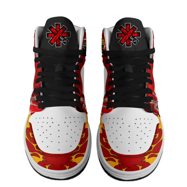 Tubopro Red Hot Chili Peppers AJ1 High Sneakers Shoes For Men And Women - Image 2