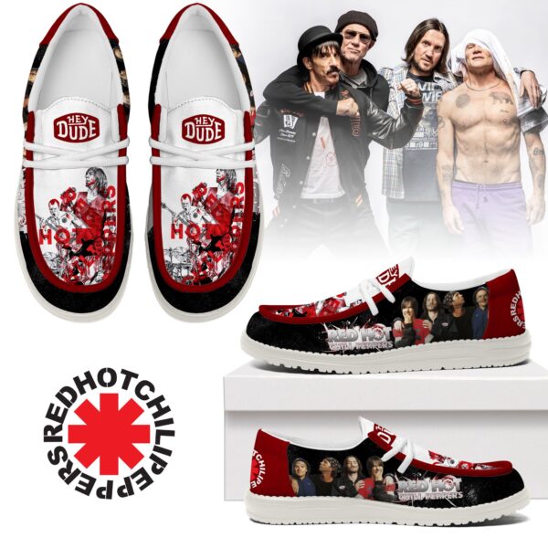 Tubopro Red Hot Chili Peppers Personalized Hey Dude Shoes For Men And Women