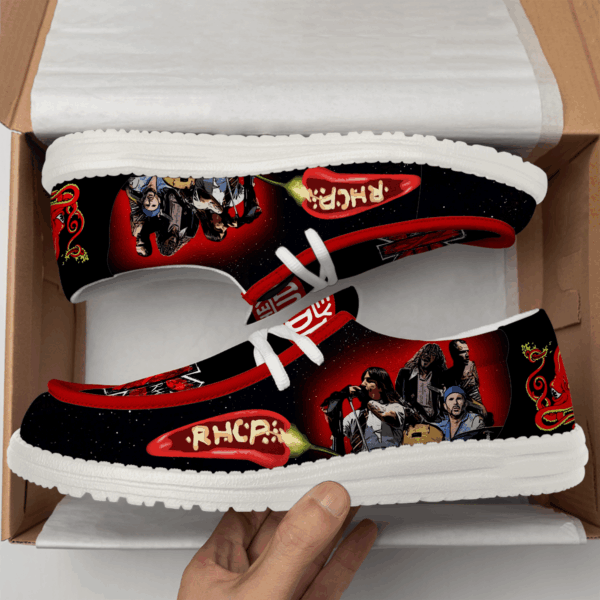 Tubopro Red Hot Chili Peppers Personalized Hey Dude Shoes For Men And Women - Image 2