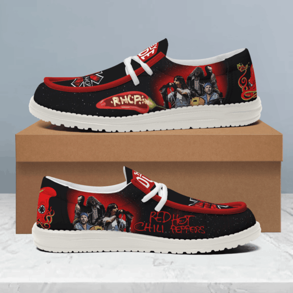 Tubopro Red Hot Chili Peppers Personalized Hey Dude Shoes For Men And Women - Image 6