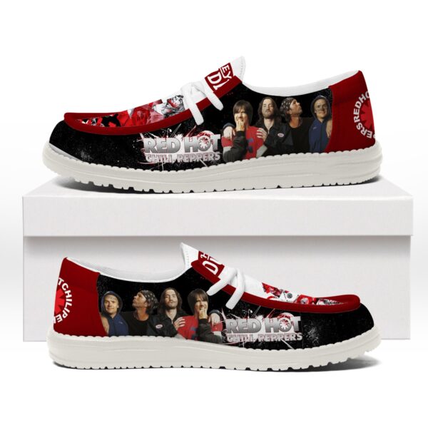 Tubopro Red Hot Chili Peppers Personalized Hey Dude Shoes For Men And Women - Image 5