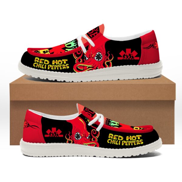 Tubopro Red Hot Chili Peppers Personalized Hey Dude Shoes For Men And Women - Image 3