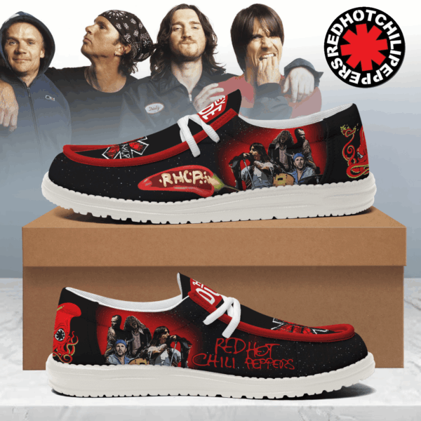 Tubopro Red Hot Chili Peppers Personalized Hey Dude Shoes For Men And Women