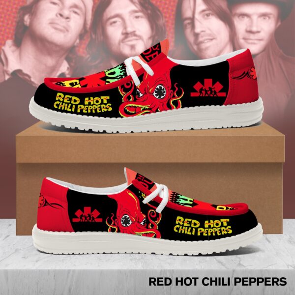 Tubopro Red Hot Chili Peppers Personalized Hey Dude Shoes For Men And Women