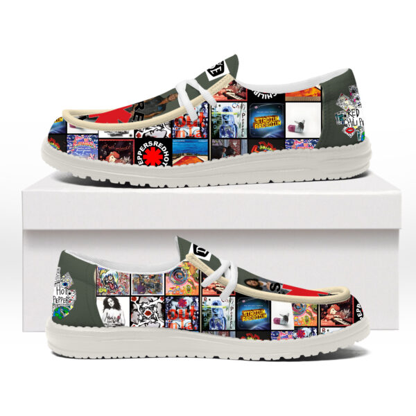 Tubopro Red Hot Chili Peppers Personalized Hey Dude Shoes For Men And Women - Image 3