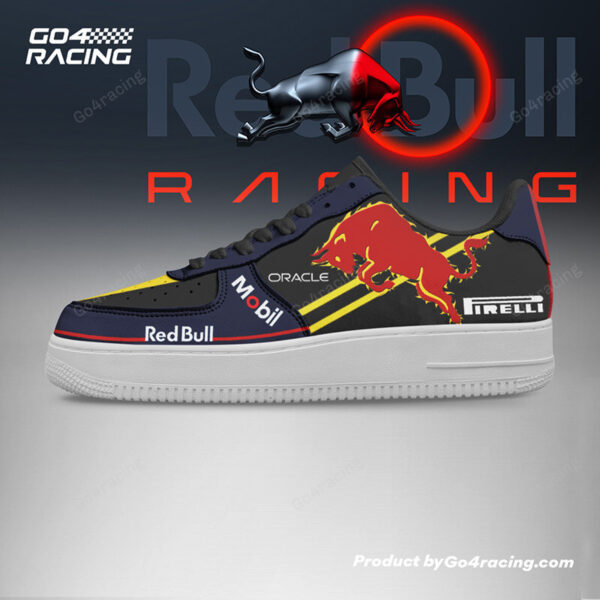 Tubopro Redbull Formula Air Low-Top Sneakers Shoes For Men And Women - Image 2