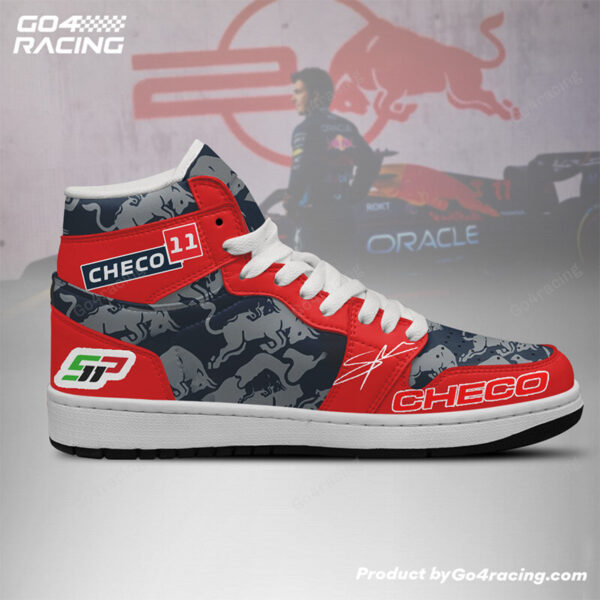 Tubopro Redbull Formula V3 AJ1 High Sneakers Shoes For Men And Women - Image 3