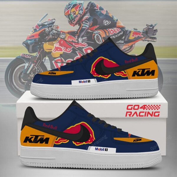 Tubopro Redbull KTM Factory Racing Air Low-Top Sneakers Shoes For Men And Women