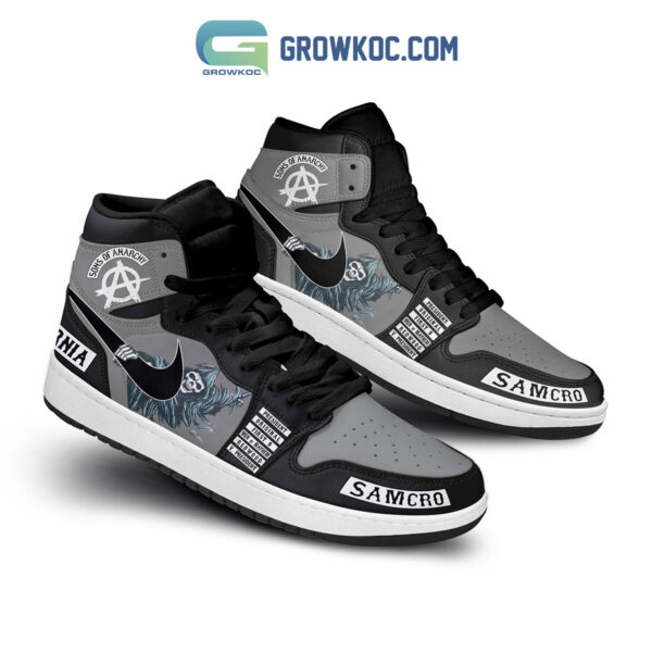 Tubopro Redwood Men Of Mayhem AJ1 High Sneakers Shoes For Men And Women - Image 2