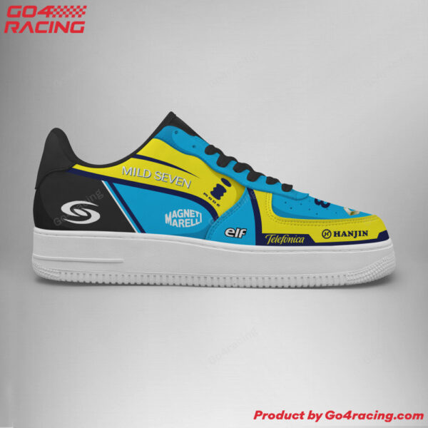 Tubopro Renault Formula Air Low-Top Sneakers Shoes For Men And Women - Image 3