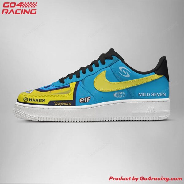 Tubopro Renault Formula Air Low-Top Sneakers Shoes For Men And Women - Image 2