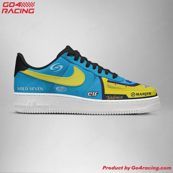 Tubopro Renault Formula Air Low-Top Sneakers Shoes For Men And Women - Image 3