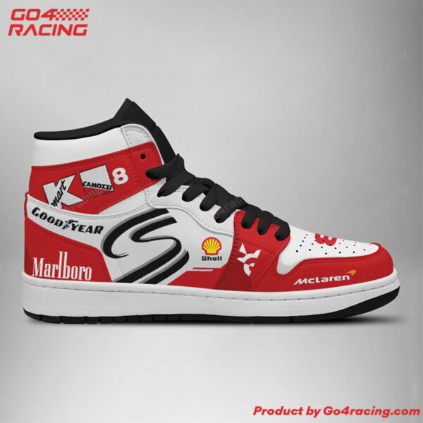 Tubopro Renault Formula AJ1 High Sneakers Shoes For Men And Women - Image 3