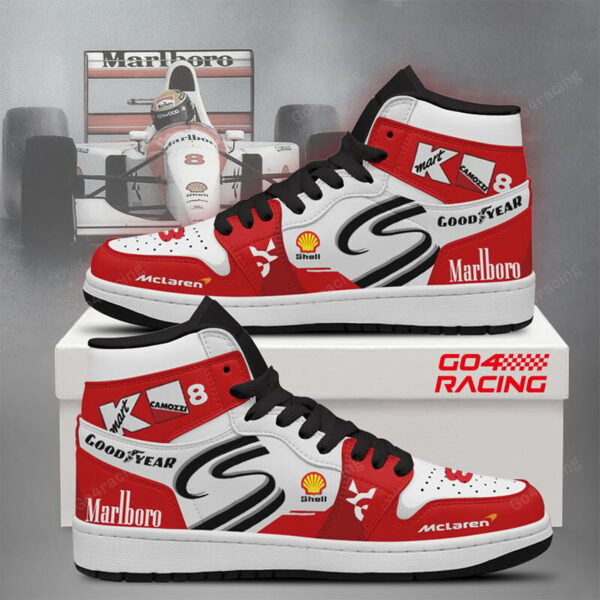 Tubopro Renault Formula AJ1 High Sneakers Shoes For Men And Women