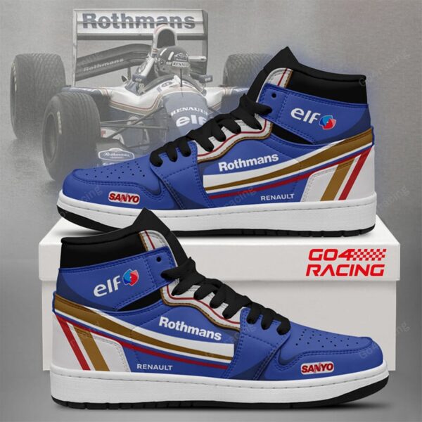 Tubopro Renault Formula AJ1 High Sneakers Shoes For Men And Women