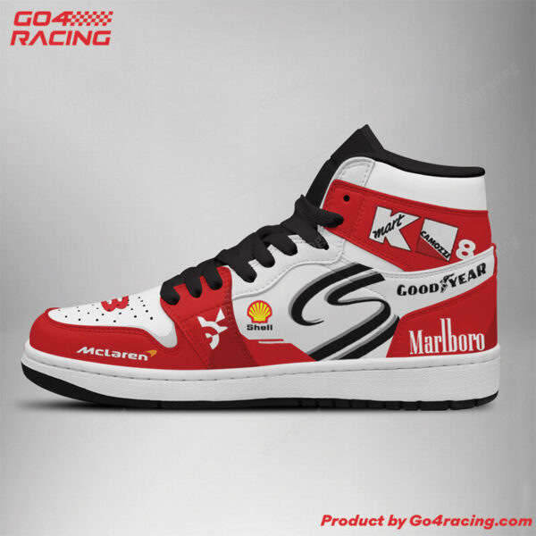 Tubopro Renault Formula AJ1 High Sneakers Shoes For Men And Women - Image 2