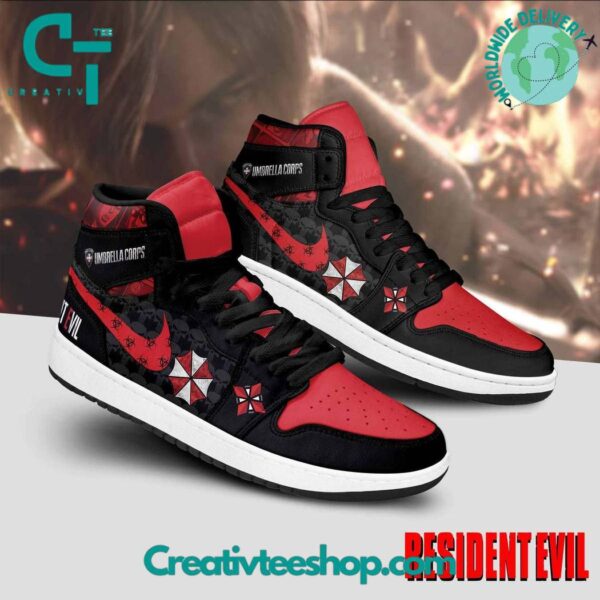 Tubopro Resident Evil AJ1 High Sneakers Shoes For Men And Women