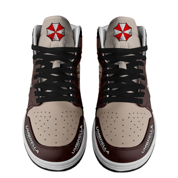Tubopro Resident Evil AJ1 High Sneakers Shoes For Men And Women - Image 2